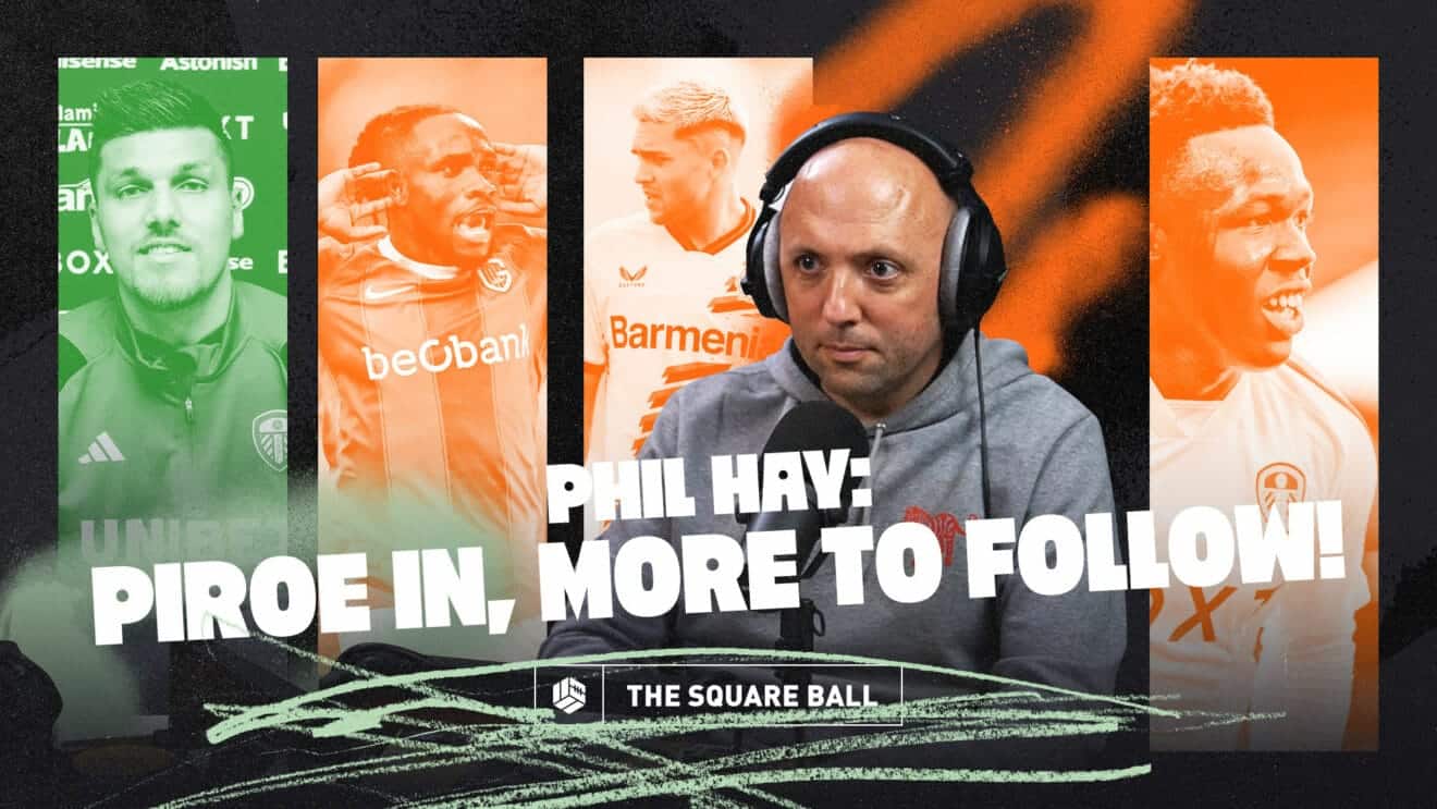 A statement signing · Watch: Phil Hay on Joel Piroe signing