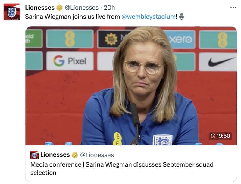 Sarina Wegmann Nations League press conference